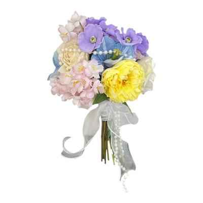 高级仿生花玫瑰花仿真花花束