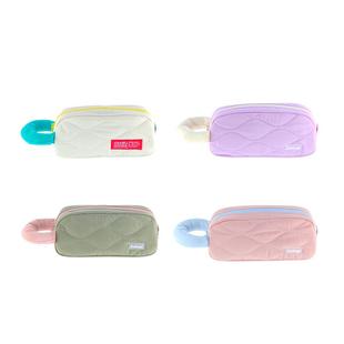 晨光大容量笔袋香蕉包可爱ins风高颜值学生文具袋简约百搭铅笔盒多功能包袋超轻防水收纳袋原田治新款洗漱包