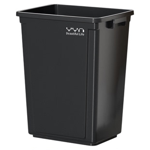 无盖大垃圾桶商用大容量超大方形家用厨房加大20升L卫生桶垃圾箱