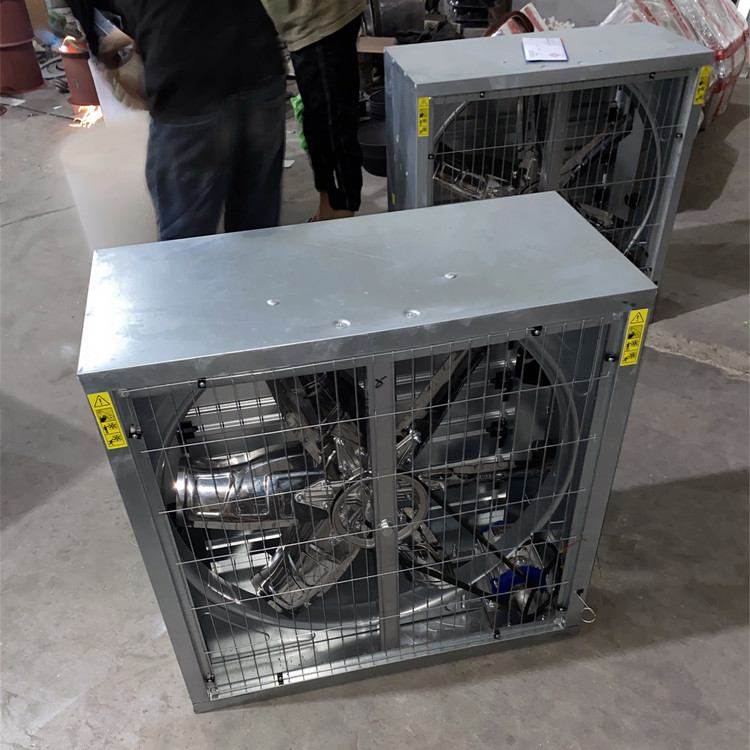 FYF-9.0 负压风机工业排风扇  风量26700m3/h 方形百叶窗式抽风机