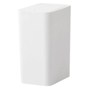 卫生间按压垃圾桶家用卫生桶带盖大容量厕所夹缝专用放纸篓高颜值