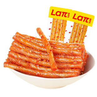 懂辣派手撕豆筋棒800g豆卷棍麻辣味辣条小零食大礼包装素食豆腐干