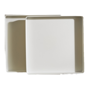 英国28×28方形烤盘烤箱用蛋糕瑞士毛巾卷模具雪花酥方盘烘焙专用