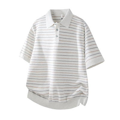 2026夏季新款男士T恤Cleanfit美式休闲翻领短袖POLO衫高级感痞帅