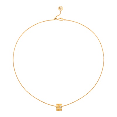 TWINSLULU轻奢古法转运珠项链