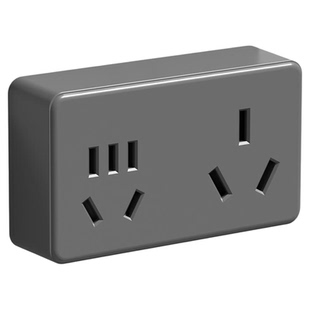 空调插座16A转换头热水器一转二10A和16安插头转换器三孔无线扩展