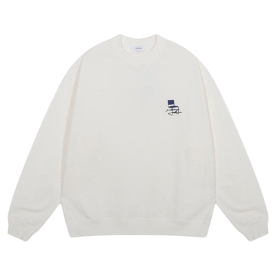 GLOBAL WORK 卫衣男2025冬季新款棉质简约宽松长袖上衣580798