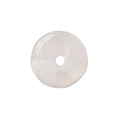 天然白幽灵高品隔片散珠DIY