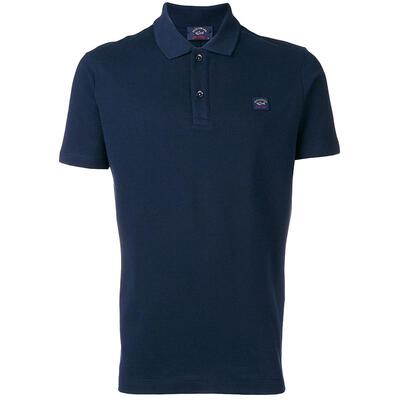 PAULSHARK鲨鱼LOGO标短袖POLO衫