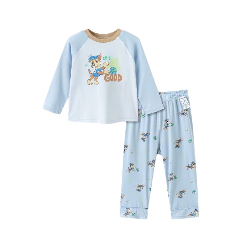巴拉巴拉男童睡衣套装宝宝家居服
