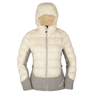 派格羽绒服女拼接内胆运动户外白色加绒软壳攀冰软壳bigpack