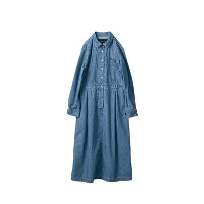 女式纯棉牛仔连衣裙轻盈舒适