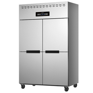 新飞冷藏柜商用厨房四门冰箱麻辣烫展示柜冷藏保鲜冰柜双门点菜柜