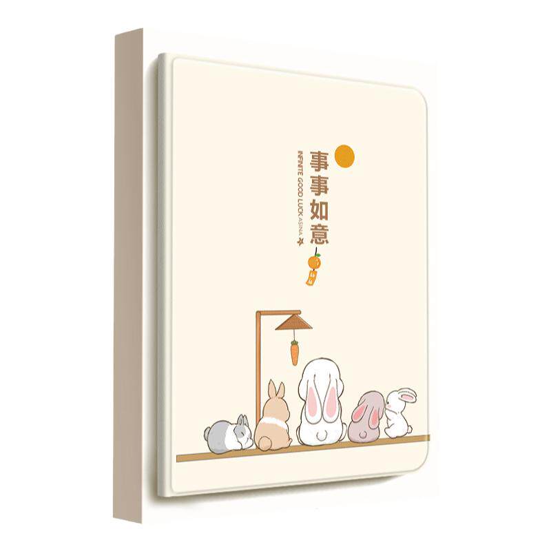 发财背影兔子适用苹果保护套