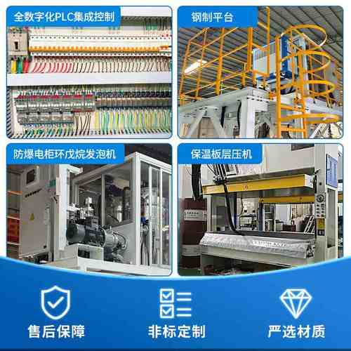 浙江移动方舱保温墙板聚氨酯浇注发泡设备环戊烷防爆发泡机厂定制