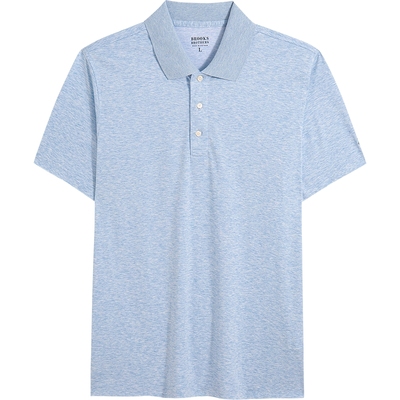 布克兄弟25男士棉logo短袖polo衫