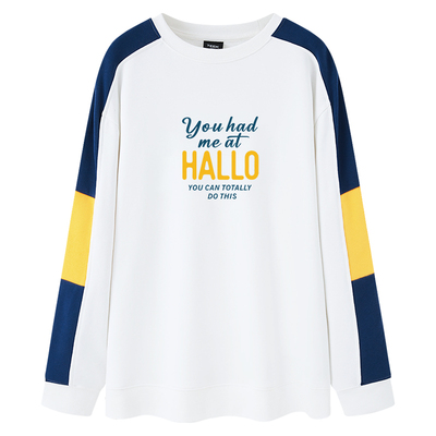 新款拼接卫衣，帅气休闲又百搭！