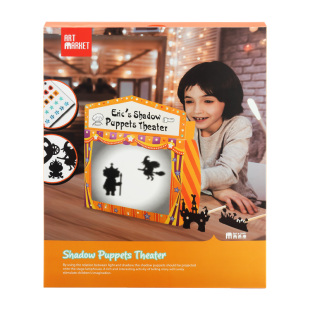 皮影戏手工diy制作材料包儿童人物道具套装幼儿园卡通创意玩具