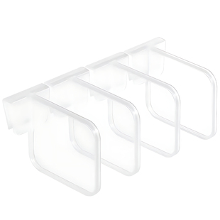 冰箱分隔板夹侧门可调节塑料隔断分格自由组合间隔板抽屉收纳神器