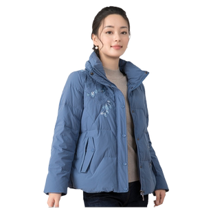 葵牌中老年妈妈大码短款羽绒服女冬季新款显瘦保暖白鸭绒羽绒服