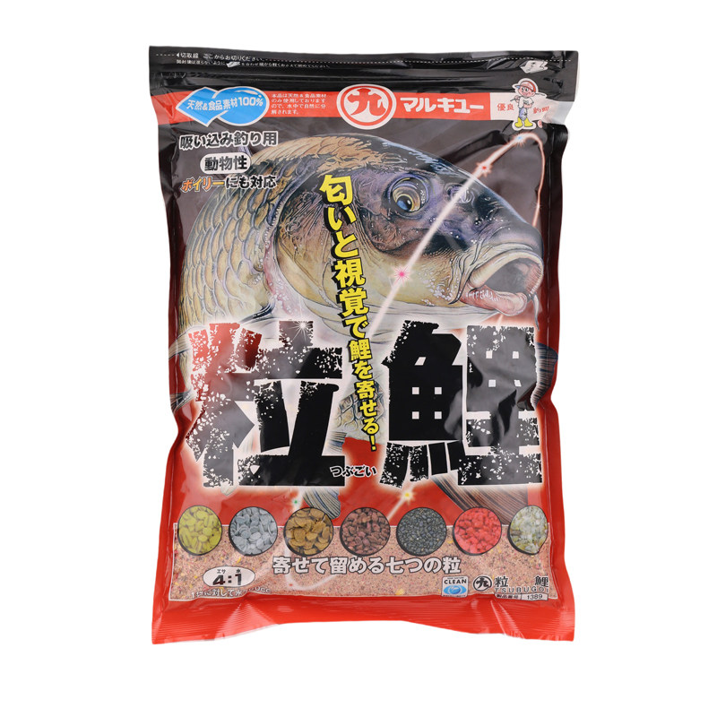 丸九粒鲤日本原装进口颗粒饵料