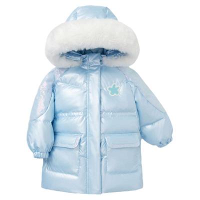 羽绒服中长款童装巴拉巴拉