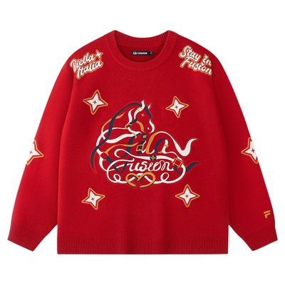 FILAFUSION斐乐潮牌编织衫