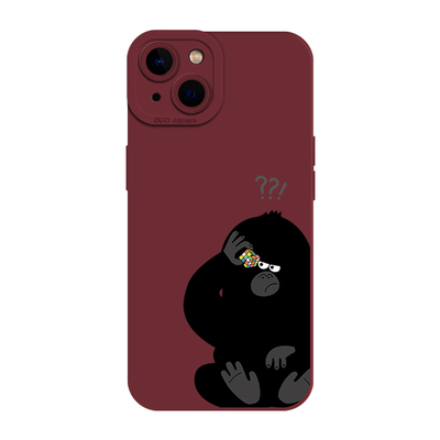 适用小米手机壳搞怪猩猩