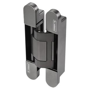 KERESISTANCE 隐形门液压合页新款三维可调合页180度定位暗藏铰链