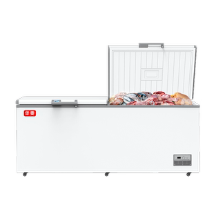 华雯铜管速冻卧式冷柜大冰柜冷藏冰柜商用大容量小冰柜冷冻柜家用