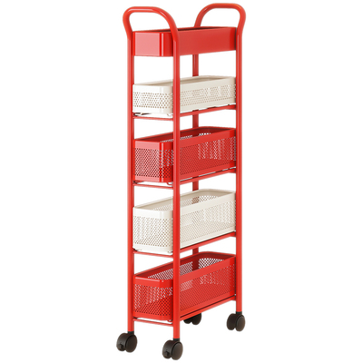 厨房夹缝置物架冰箱侧收纳架