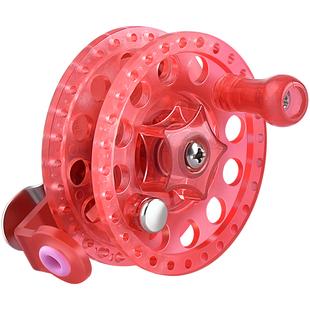 金飚王特价促销鱼线轮前打轮塑料手竿中通渔线轮冰钓轮冬钓飞钓轮