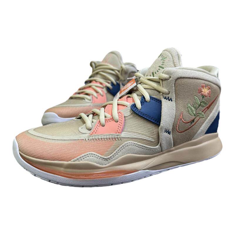 Nike Kyrie 8 耐克卡其色情侣花卉国内实战运动篮球鞋 DC9134-200