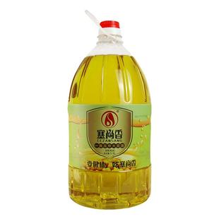 塞尚香一级物理压榨非转基因大豆油5.9L家庭食用油桶装炒菜无添加