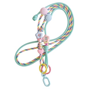 花朵挂绳丨防丢双扣斜跨挂脖两用手机连挂绳可爱可调节相机工牌