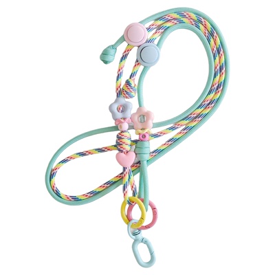 两用可爱花朵手机挂绳