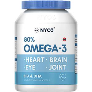 自营~NYO3挪威高浓缩深海鱼油omega3软胶囊