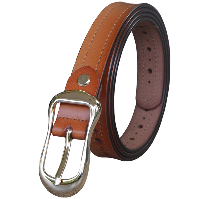 加长女式真皮皮带大码200斤胖mm韩版时尚百搭耐用牛皮连衣裙皮带