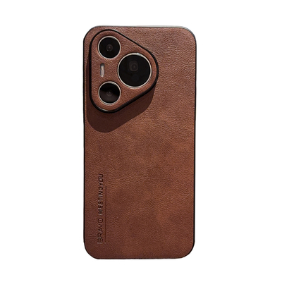 【皮质不沾指纹】华为手机壳防摔