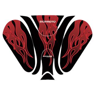 适用春风450CLC贴纸防滑油箱贴耐磨鱼骨贴车身保护膜摩托改装配件