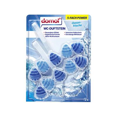 domol朵莫5效合一马桶清洁挂球厕所清洁剂海洋柠檬味洁厕球留香