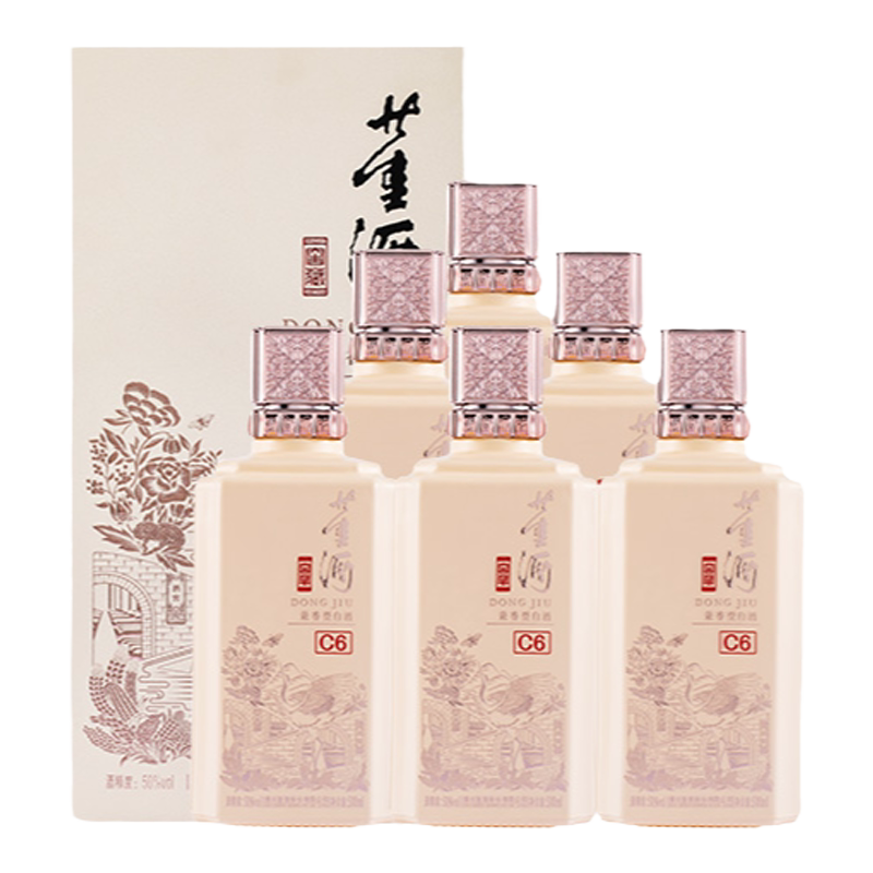 董酒窖藏C650度500ml*6白酒