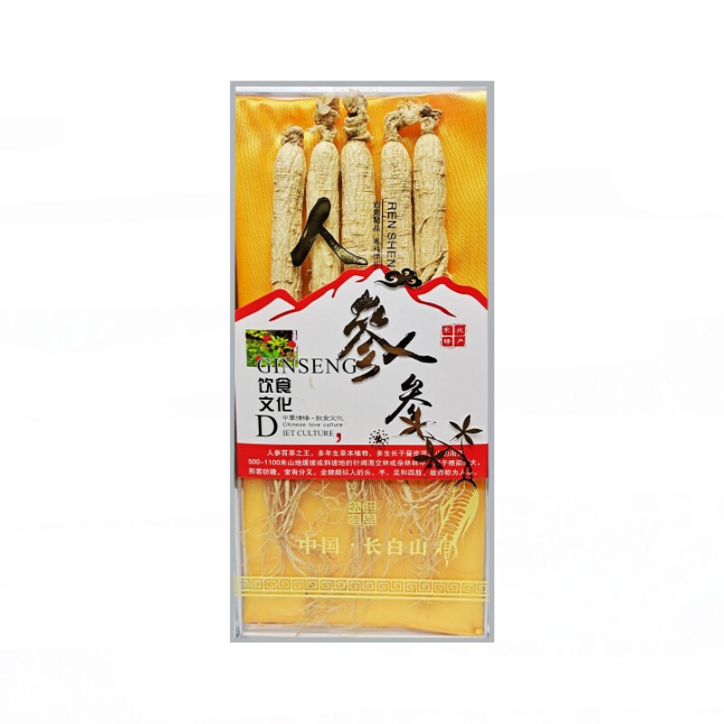 森美仁人参干参吉林产地发货