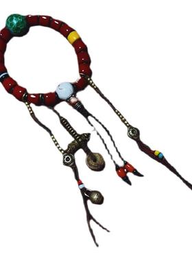 承李李原创设计风琉璃流苏手链