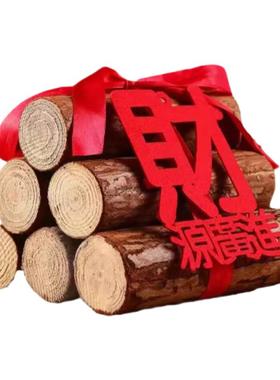 老桃木枝摆件镇宅桃树枝野生东南枝搬家乔迁装饰婴儿宝宝压惊挂件