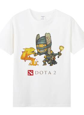 dota2刀塔游戏英雄t恤女黑鸟宙斯