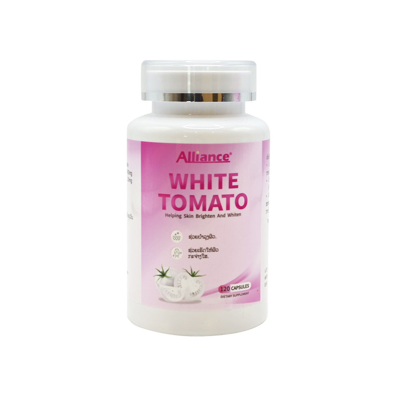 Alliance进口水晶白番茄美白丸内调焕亮谷胱甘肽亮白胶囊褪黄去黑