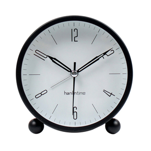 夜光小闹钟新款钟表摆台式时钟卧室桌面床头座钟老人专用起床神器