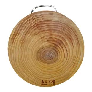 银杏木砧板白果树菜板抗菌厨房整木案板加厚家用圆形实木肉墩