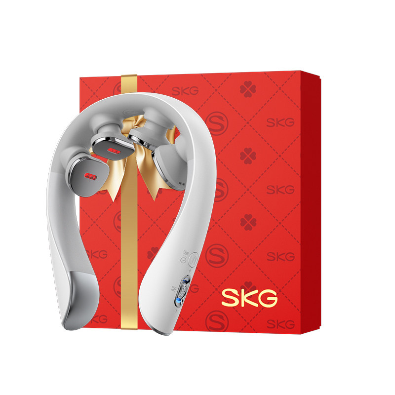 SKG颈椎按摩器K5-3尊贵肩颈按摩仪多功能脉冲护颈仪中秋节礼物